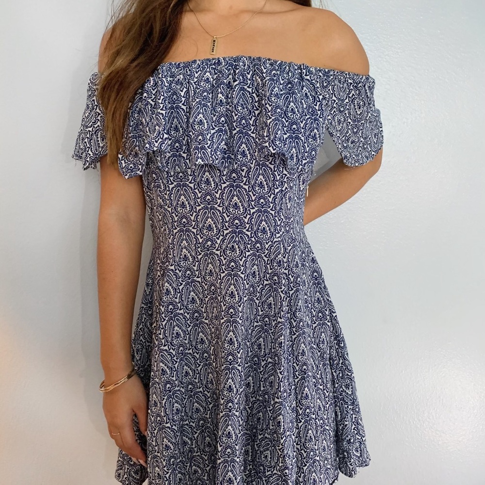 Off the shoulder Sun dress!